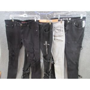 Vintage Skinny Jeans Lot Size 32 - COPPER RIVET WAIMEA HT DENIM STINGER Born Fly